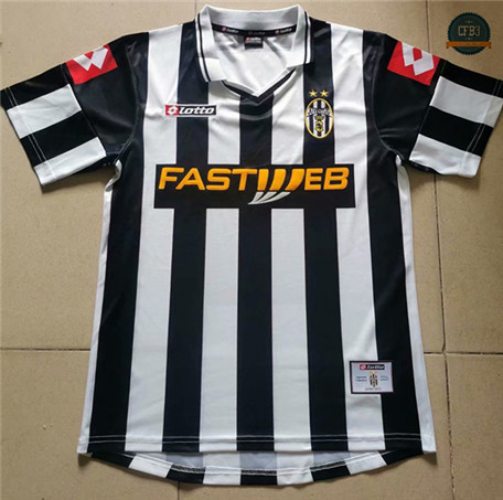 Cfb3 Camisetas Rétro 2001-02 Juventus 1ª Equipación