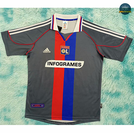 Cfb3 Camisetas Rétro 2000-01 Lyon 2ª Equipación