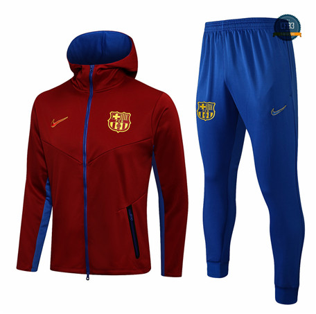 Cfb3 Chaqueta Chandal Barcelona Equipación Sombrero Granate 2021/2022