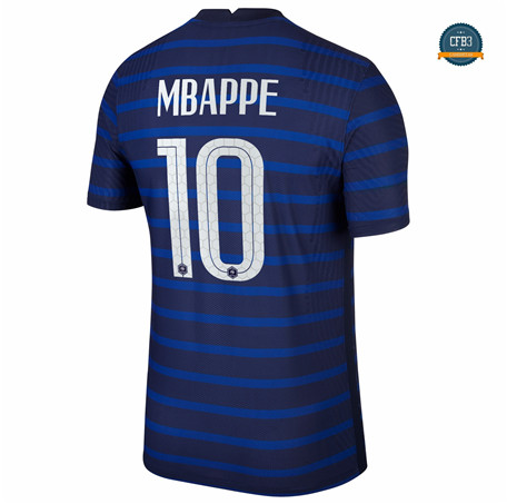 Cfb3 Camiseta Francia 1ª Equipación Mbappe 10 Euro 2020