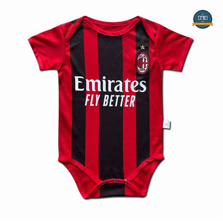 Cfb3 Camisetas AC Milan baby 1ª Equipación 2021/2022