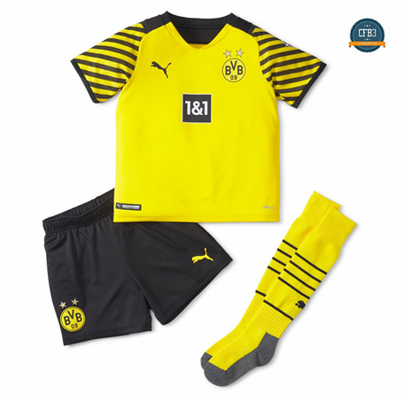 Cfb3 Camiseta Borussia Dortmund Niños 1ª Equipación 2021/2022