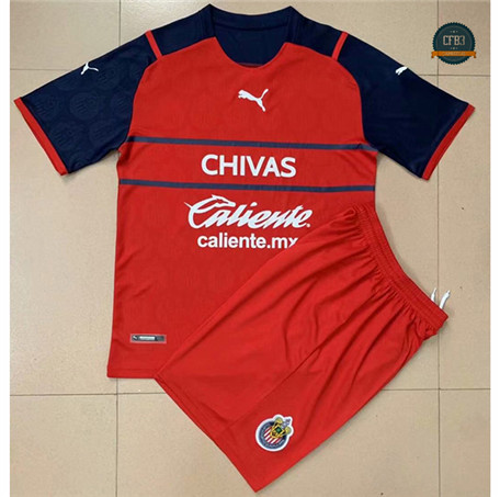 Cfb3 Camiseta Chivas Regal Niños Rojo 2021/2022