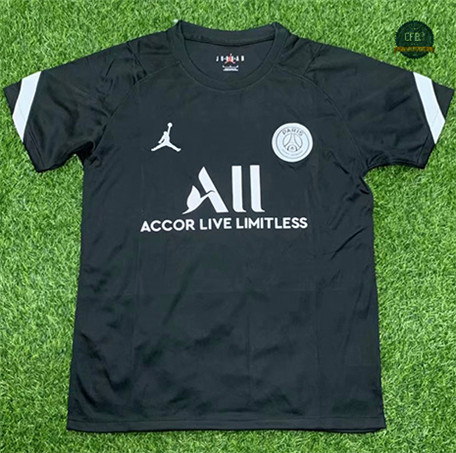 Cfb3 Camisetas PSG Paris Jordan Negro 2021/2022