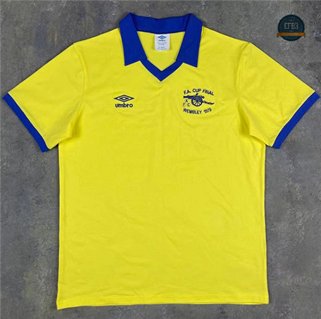 Cfb3 Camiseta Rétro 1971-1979 Arsenal 2ª Equipación