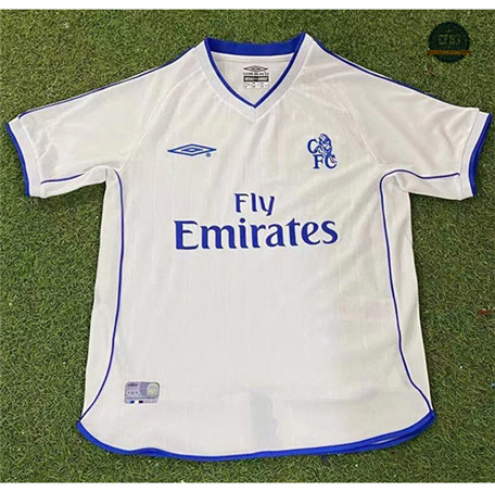 Cfb3 Camisetas Rétro 2001-03 Chelsea 2ª Equipación