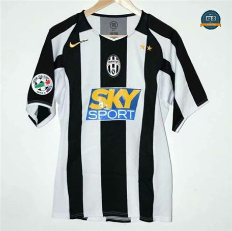 Cfb3 Camiseta Rétro 2004-05 Juventus 1ª Equipación