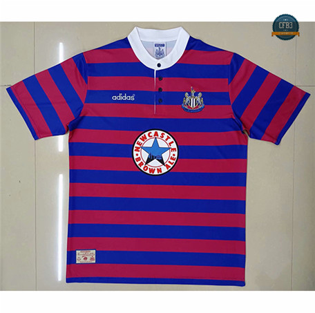 Cfb3 Camiseta Rétro 1996-97 Newcastle 1ª Equipación