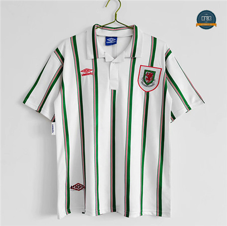 Cfb3 Camiseta Rétro 1993-95 Wales 2ª Equipación