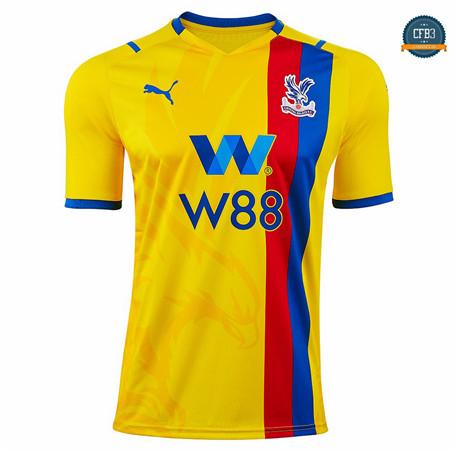 Cfb3 Camiseta Crystal Palace 2ª Equipación Amarillo 2021/2022