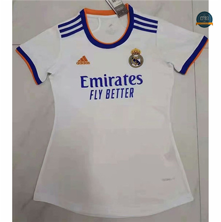 Cfb3 Camisetas Real Madrid Mujer 1ª Equipación 2021/2022
