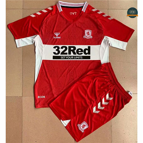 Cfb3 Camisetas Middlesbrough Niños 1ª Equipación 2021/2022