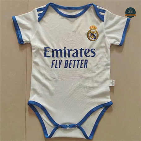 Cfb3 Camisetas Real Madrid Bebé 1ª Equipación 2021/2022