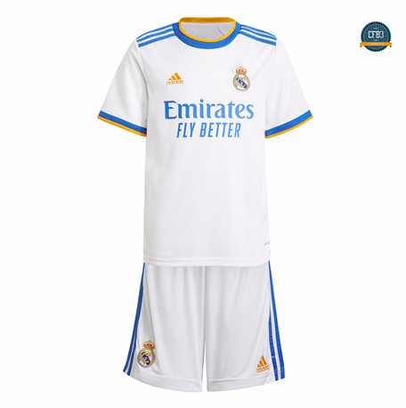 Cfb3 Camiseta Real Madrid Niños 1ª Equipación 2021/2022