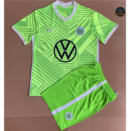 Cfb3 Camisetas VfL Wolfsburg Niños 1ª Equipación 2021/2022