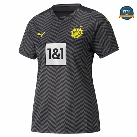 Cfb3 Camisetas Borussia Dortmund Mujer 2ª Equipación 2021/2022