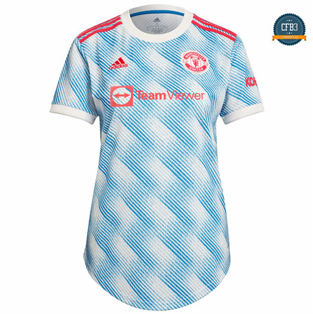 Cfb3 Camisetas Manchester United Mujer 2ª Equipación 2021/2022