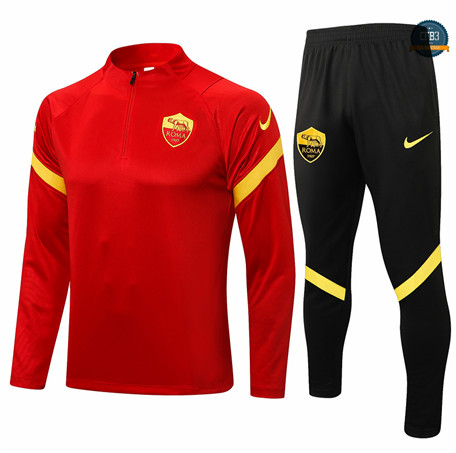 Cfb3 Chandal AS Roma Equipación Rojo 2021/2022