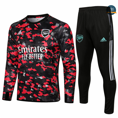 Cfb3 Chandal Arsenal Equipación Negro 2021/2022 Cuello redondo