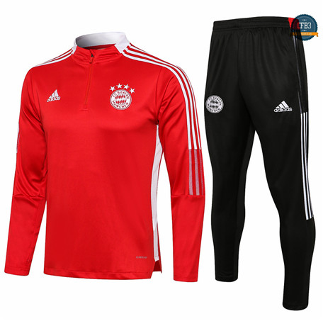 Cfb3 Chandal Bayern Munich Equipación Rojo 2021/2022