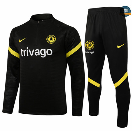 Cfb3 Chandal Chelsea Equipación Negro 2021/2022