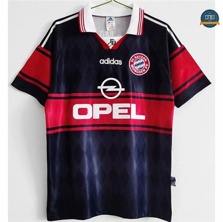 Cfb3 Camiseta Retro 1997-98 Bayern Munich 2ª Equipación