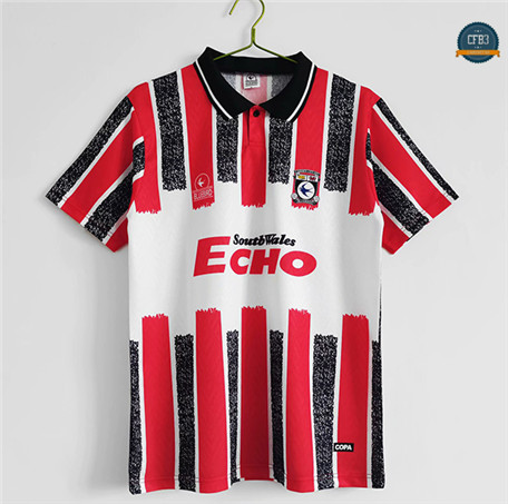 Cfb3 Camiseta Retro 1990 Cardiff City 1ª Equipación