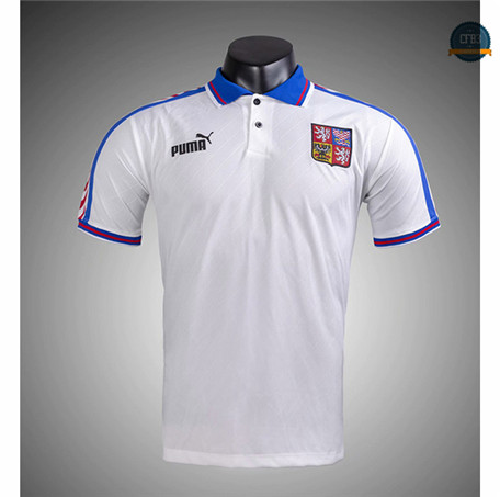 Cfb3 Camiseta Retro 1996 República Checa 2ª Equipación