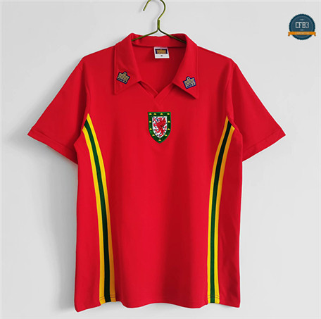 Cfb3 Camiseta Retro 1970 Wales 1ª Equipación