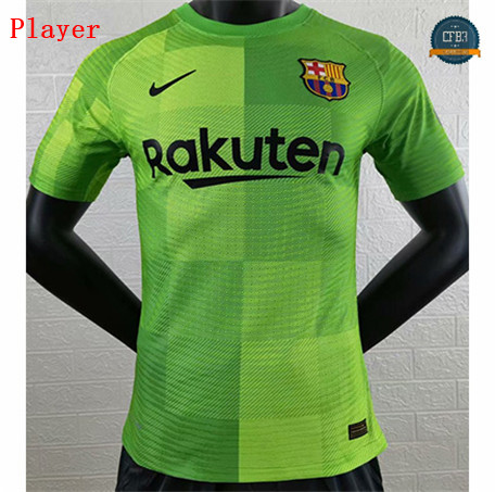 Cfb3 Camiseta Player Version Barcelona Verde Portero 2021/2022