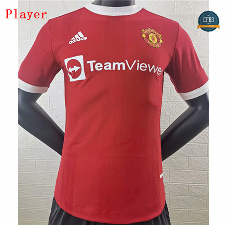 Cfb3 Camiseta Player Version Manchester United 1ª Equipación 2021/2022