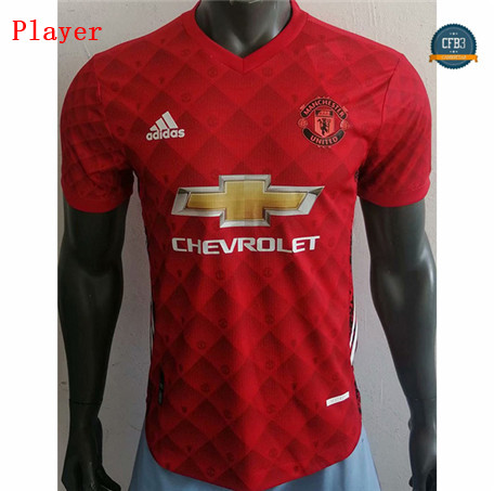 Cfb3 Camiseta Player Version Manchester United Entrenamiento 2020/2021