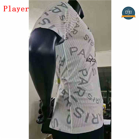 Cfb3 Camiseta Player Version PSG Jordan Blanco Entrenamiento 2020/2021