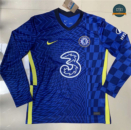 Cfb3 Camiseta Chelsea 1ª Equipación Manga larga 2021/2022