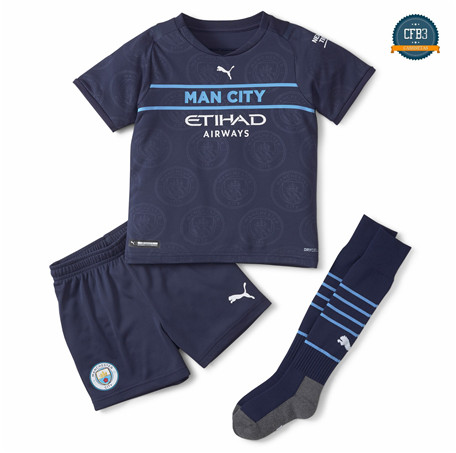 Cfb3 Camiseta Manchester City Niños 3ª Equipación 2021/2022