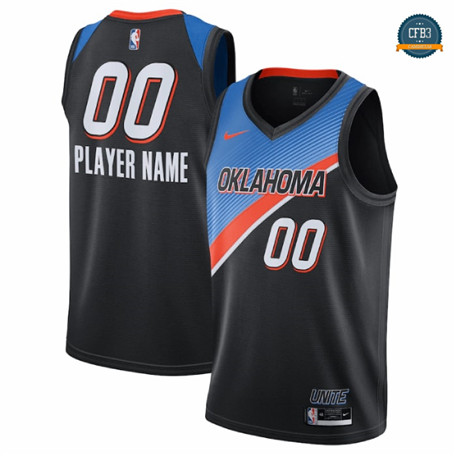 Cfb3 Camiseta Custom, OKC Thunder 2020/21 - City Edition