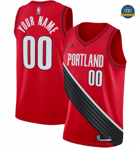 Cfb3 Camiseta Custom, Portland Trail Blazers 2020/21 - Statement