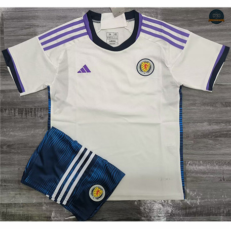 Venta Cfb3 Camiseta Escocia Niños Equipación Blanco 2022/2023