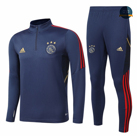 Cfb3 Camiseta Chandal Ajax Equipación Azul 2022/2023 f001