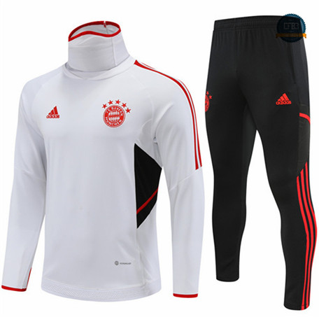 Cfb3 Camiseta Chandal Bayern Munich Equipación Blanco 2022/2023 f011
