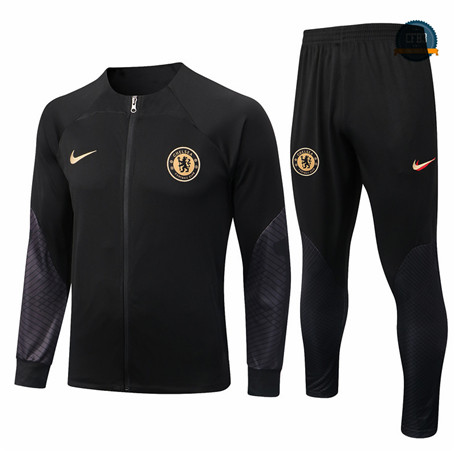 Cfb3 Camiseta Chaqueta Chandal Chelsea Equipación Negro 2022/2023 f121