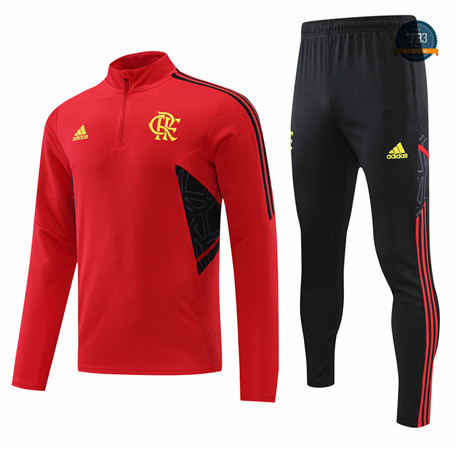 Cfb3 Camiseta Chandal Flamengo Equipación Rojo 2022/2023 f004