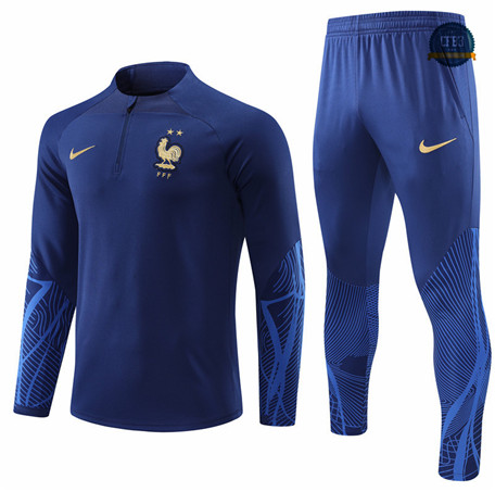 Cfb3 Camiseta Chandal Francia Equipación Azul 2022/2023 f098
