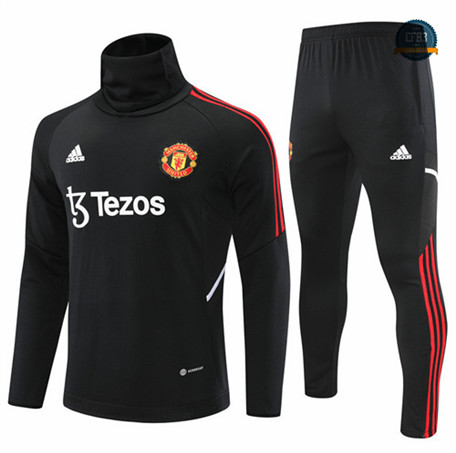 Cfb3 Camiseta Chandal Manchester United Equipación Negro 2022/2023 f142