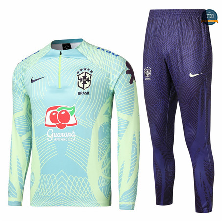 Cfb3 Camiseta Chandal Niño Brasil Equipación Azul 2022/2023 f243