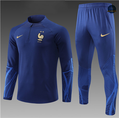 Cfb3 Camiseta Chandal Niño Francia Equipación Azul 2022/2023 f248