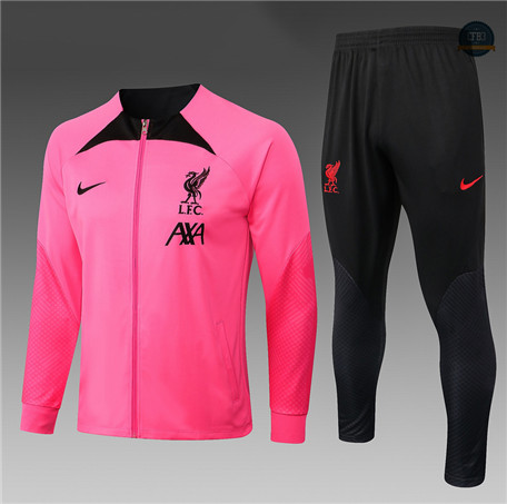 Cfb3 Camiseta Chaqueta Chandal Niño Liverpool Equipación Rosa 2022/2023 f267