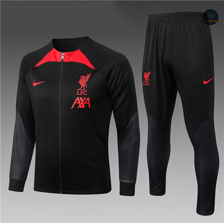 Cfb3 Camiseta Chaqueta Chandal Niño Liverpool Equipación Negro 2022/2023 f268