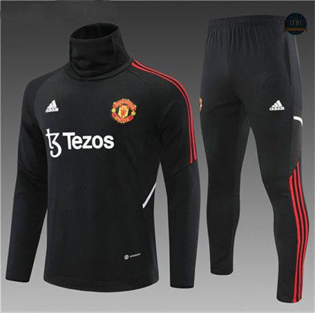 Cfb3 Camiseta Chandal Niño Manchester United Equipación Negro 2022/2023 f285