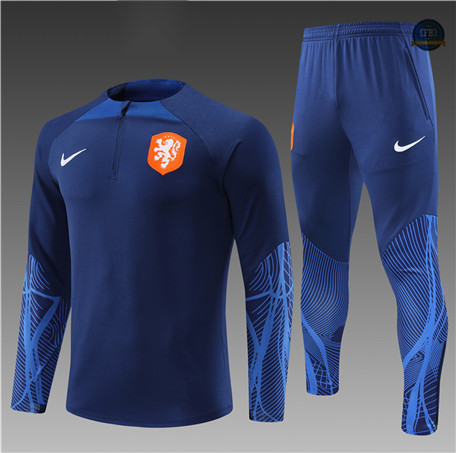 Cfb3 Camiseta Chandal Niño Países Bajos Equipación Azul 2022/2023 f262
